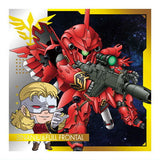 Niforamtion Mobile Suit Gundam Sticker Wafer vol.2 Transcendent Spirit [5.Sinanju & Full Frontal(rare)]