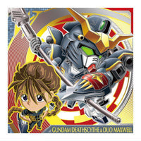 Niforamtion Mobile Suit Gundam Sticker Wafer vol.2 Transcendent Spirit [12.Gundam Deathscythe & Duo Maxwell(wing 30th Anniversary Rare)]