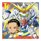 Niforamtion Mobile Suit Gundam Sticker Wafer vol.2 Transcendent Spirit [15.Shenlong Gundam & Chang Wufei(wing 30th Anniversary Rare)]