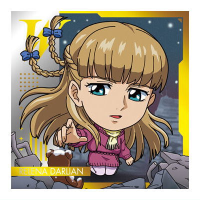 Niforamtion Mobile Suit Gundam Sticker Wafer vol.2 Transcendent Spirit [18.Relena Darlian(rare)]