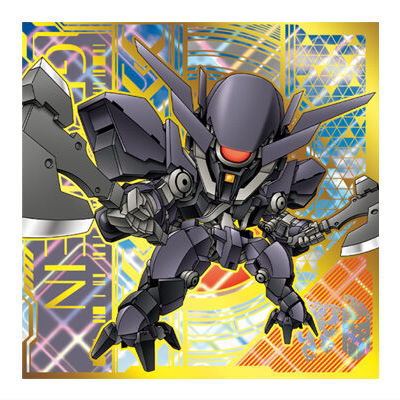 Niforamtion Mobile Suit Gundam Sticker Wafer vol.2 Transcendent Spirit [25.Graze Ein(ultra rare)]