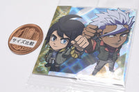 Niforamtion Mobile Suit Gundam Sticker Wafer vol.2 Transcendent Spirit [26.Orga Itsuka & Mikazuki Augus(super rare)]