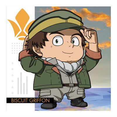 Niforamtion Mobile Suit Gundam Sticker Wafer vol.2 Transcendent Spirit [33.Biscuit Griffon(normal)]