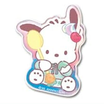 Sanrio Characters Kurukuru Acrylic Clip [5.Pochacco]