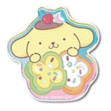 Sanrio Characters Kurukuru Acrylic Clip [6.Pompompurin A]