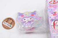 Sanrio Characters Kurukuru Acrylic Clip [8.Kuromi B]
