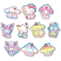 Sanrio Characters Kurukuru Acrylic Clip [All 10 type set(Full Complete)]