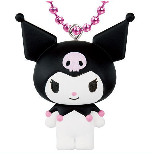 Sanrio Characters Mascot & Gummy [4.Kuromi]