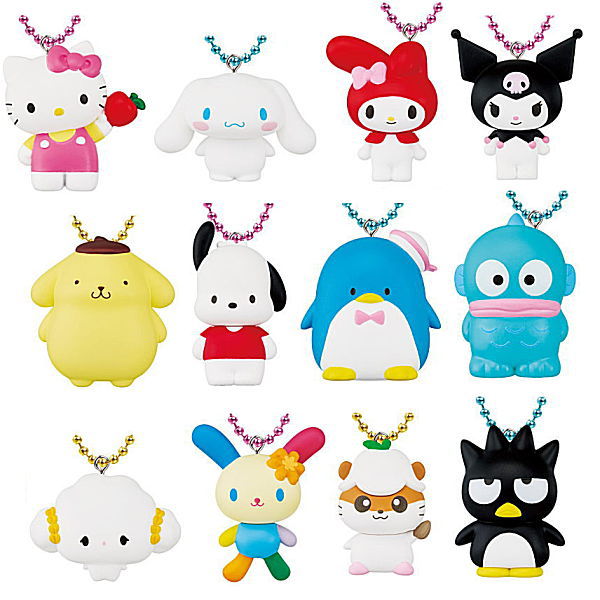 Sanrio Characters Mascot & Gummy [All 12 type set(Full Complete)]