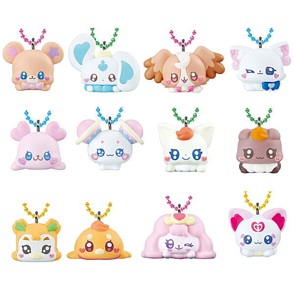 Petit Cure Mascot with chocolate snack [All 12 type set(Full Complete)]