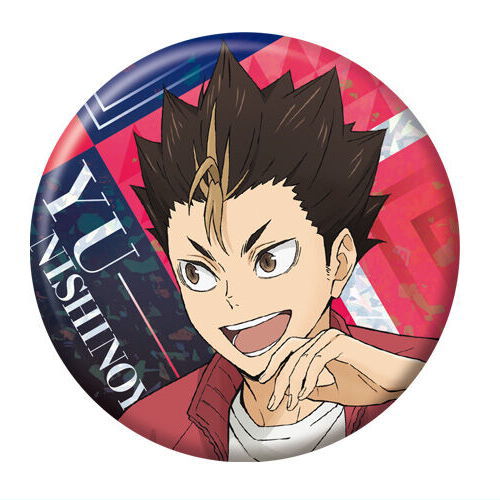 Haikyu!! Can badge Biscuit [4.Yu Nishinoya]