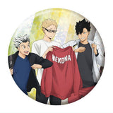 Haikyu!! Can badge Biscuit [12.Kotaro Bokuto, Kei Tsukishima & Tetsuro Kuroo]