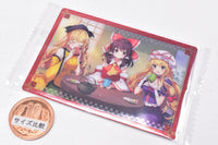 Touhou Lost Word Wafer [18.Hakurei Tea Party (Okina & Reimu & Yukari) (Visual Card)]