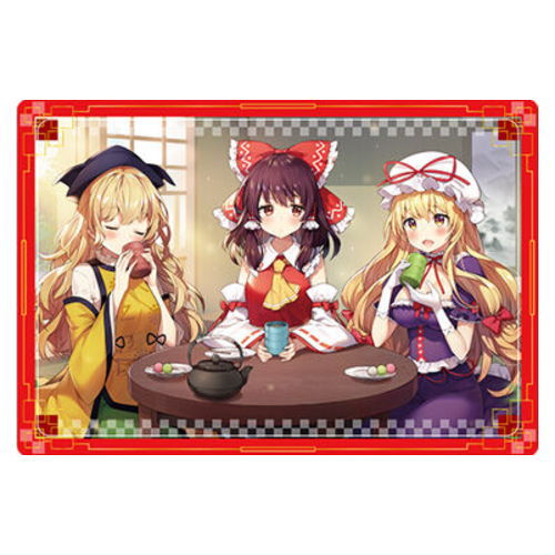 Touhou Lost Word Wafer [18.Hakurei Tea Party (Okina & Reimu & Yukari) (Visual Card)]