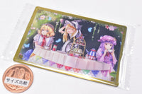 Touhou Lost Word Wafer [19.Summit of Witches (Alice & Marisa & Patchouli) (Visual Card)]