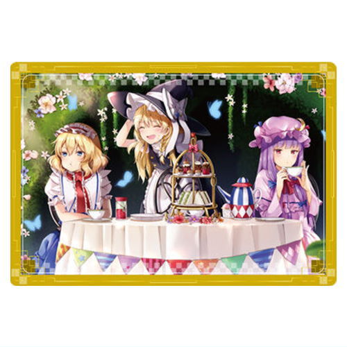 Touhou Lost Word Wafer [19.Summit of Witches (Alice & Marisa & Patchouli) (Visual Card)]