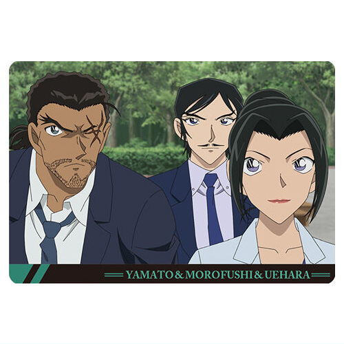 Itajaga Detective Conan vol.4 [12.Kansuke Yamato & Takaaki Morofushi & Yui Uehara (character card)]