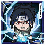 Niforamtion NARUTO Shippuden Ninkai Seal Wafer vol.4 [3.Sasuke Uchiha (Normal)]
