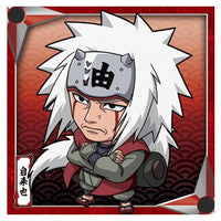 Niforamtion NARUTO Shippuden Ninkai Seal Wafer vol.4 [8.Jiraiya (Normal)]