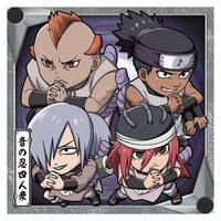 Niforamtion NARUTO Shippuden Ninkai Seal Wafer vol.4 [13.The Sound Four (Normal)]
