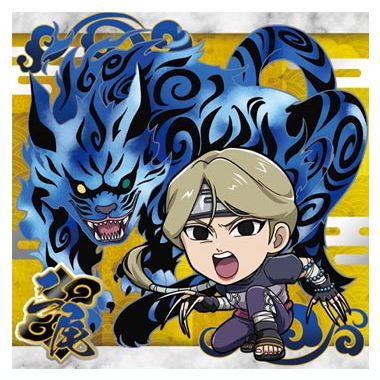 Niforamtion NARUTO Shippuden Ninkai Seal Wafer vol.4 [15.Nibi x Yugito Nii (Rare)]