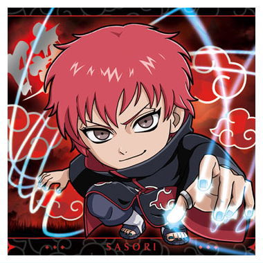 Niforamtion NARUTO Shippuden Ninkai Seal Wafer vol.4 [26.Sasori (Super rare)]