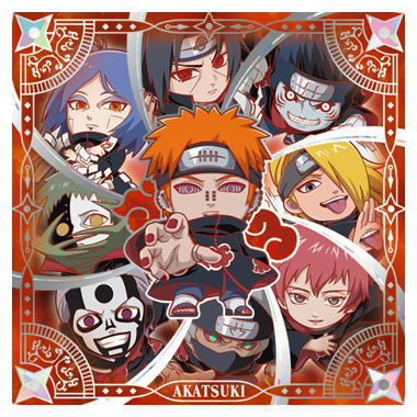 Niforamtion NARUTO Shippuden Ninkai Seal Wafer vol.4 [35.Akatsuki (Chakra rare)]