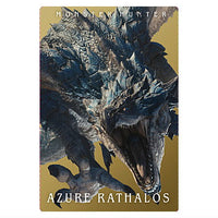 Monster Hunter 20th Anniversary Card Wafer [21.Azure Rathalos (Monster Card)]
