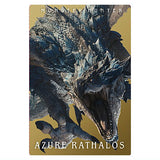 Monster Hunter 20th Anniversary Card Wafer [21.Azure Rathalos (Monster Card)]