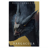 Monster Hunter 20th Anniversary Card Wafer [24.Nargacuga (Monster Card)]