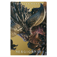 Monster Hunter 20th Anniversary Card Wafer [32.Nergigante (Monster Card)]