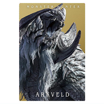 Monster Hunter 20th Anniversary Card Wafer [36.Archeveld (Monster Card)]