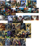 Monster Hunter 20th Anniversary Card Wafer [All 36type set(Full Complete)]