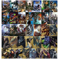 Monster Hunter 20th Anniversary Card Wafer [All 36type set(Full Complete)]