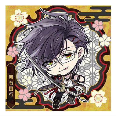 Niforamtion Touken Ranbu ONLINE Seal Wafer Part.2 [14.Akashi Kuniyuki (rare)]