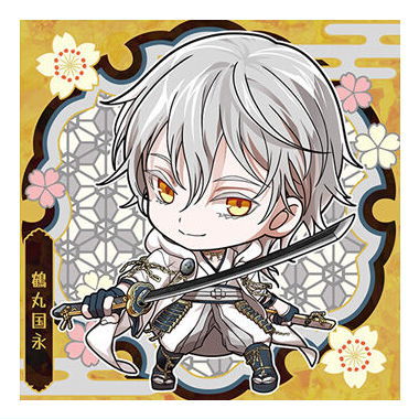 Niforamtion Touken Ranbu ONLINE Seal Wafer Part.2 [16.Tsurumaru Kuninaga (rare)]