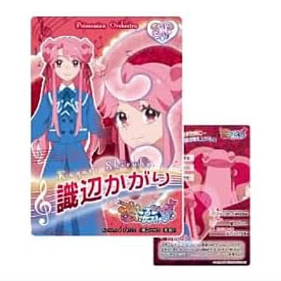 Princession Orchestra Collection Card Gummy [14.Kagari Shirube (uniform) (Normal Card)]