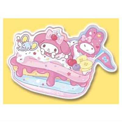 Sanrio Characters Acrylic Brooch Cream in Snack [8.H]