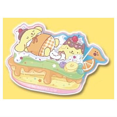 Sanrio Characters Acrylic Brooch Cream in Snack [9.I]