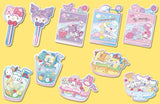 Sanrio Characters Acrylic Brooch Cream in Snack [All 10 type set (Full Complete)]