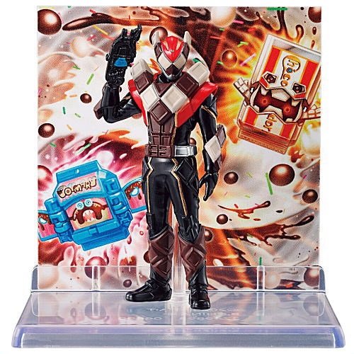 MICRO STATUE COLLECTION Kamen Rider Part.2 [1.Kamen Rider Valen Chocodon Form]