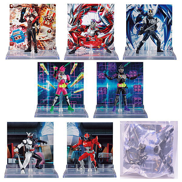 MICRO STATUE COLLECTION Kamen Rider Part.2 [All 8 type set(Full Complete)]