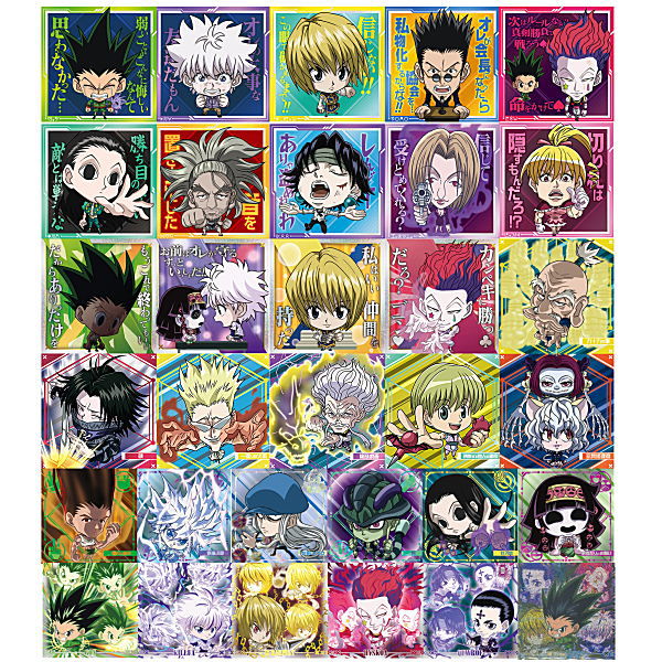 Niforamtion Hunter x Hunter Sticker x Wafer vol.7 [All 32 type set(Full Complete)]