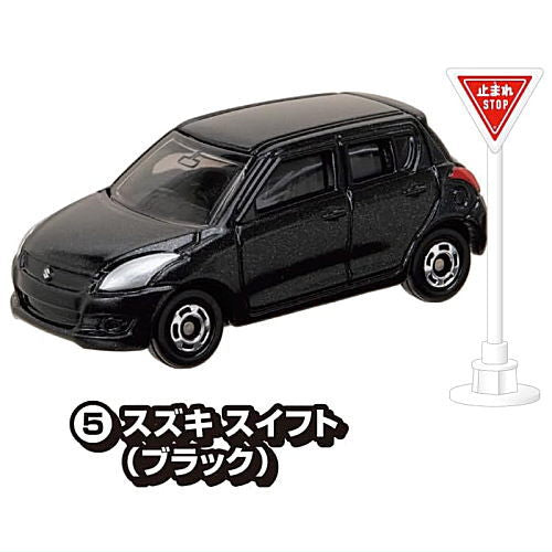 Tomica Road Sign Set Part.15 [5.Suzuki Swift (Black)]