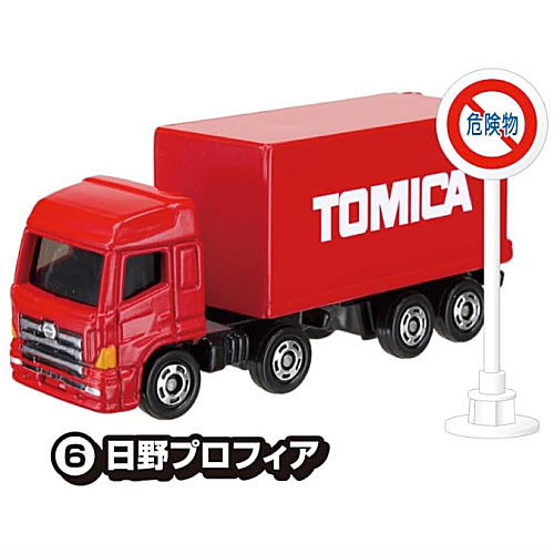Tomica Road Sign Set Part.15 [6.Hino Profia]