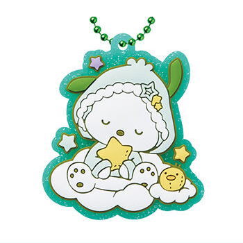 Sanrio Characters Pukkuri Rubber Mascot Gummi Part.6 [2.Pochacco]