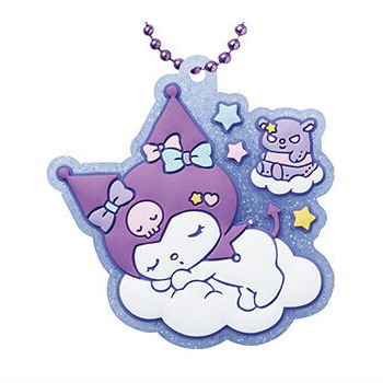 Sanrio Characters Pukkuri Rubber Mascot Gummi Part.6 [3.Kuromi]