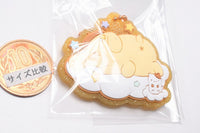 Sanrio Characters Pukkuri Rubber Mascot Gummi Part.6 [4.Pompompurin]