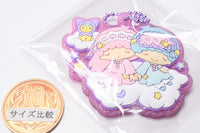 Sanrio Characters Pukkuri Rubber Mascot Gummi Part.6 [10.Little Twin Stars]