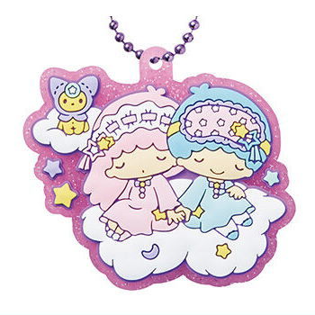 Sanrio Characters Pukkuri Rubber Mascot Gummi Part.6 [10.Little Twin Stars]